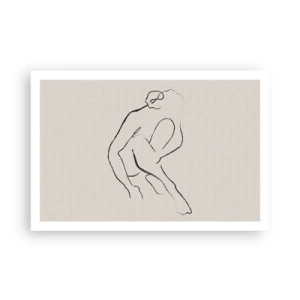 Plakát - Intimní skica - 91x61 cm