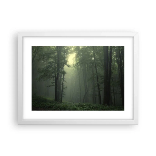 Plakát v bílém rámu - Než se probudí - 40x30 cm