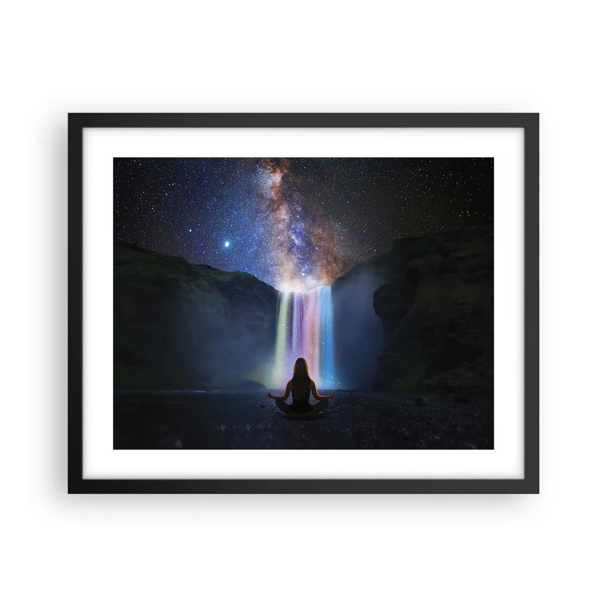 Plakát v černém rámu - Absolutní harmonie - 50x40 cm