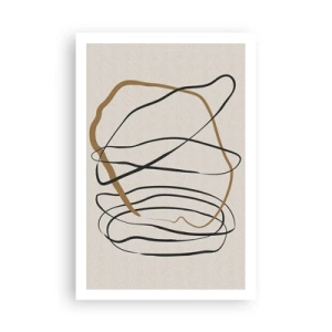 Plakát - Kompozice – tanec ve smyčce - 61x91 cm