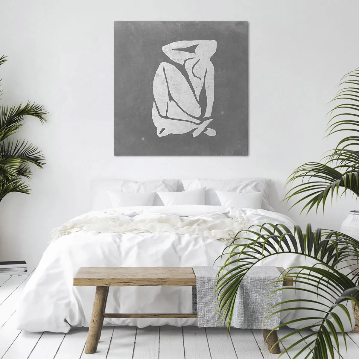 Obraz na plátně - V zádumčivosti - 60x60 cm