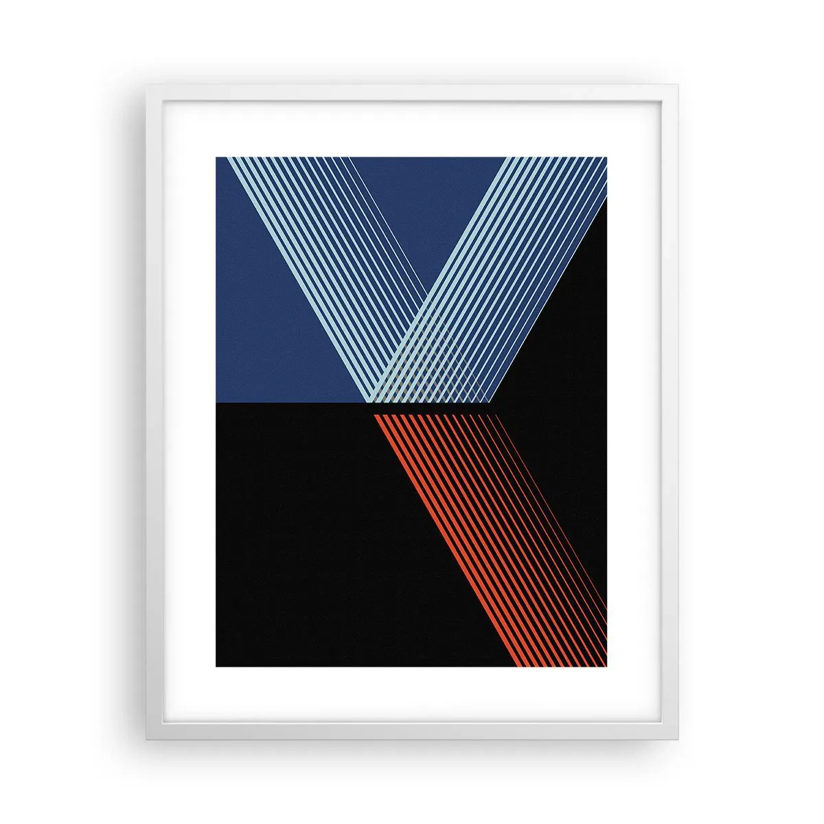 Plakát v bílém rámu - Jednoduchý příběh - 40x50 cm