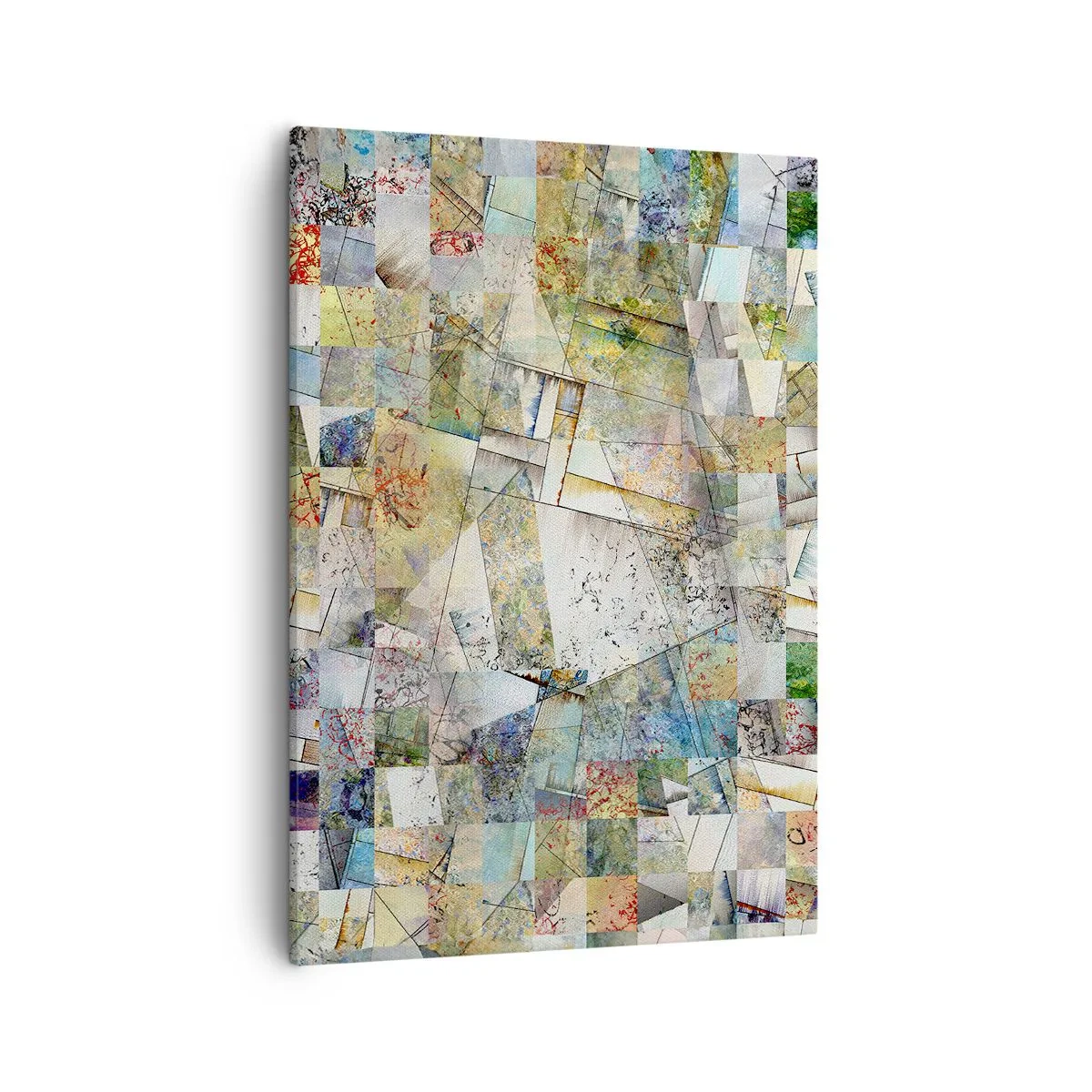 Obraz na plátně - Geometrické přeskupení - 50x70 cm