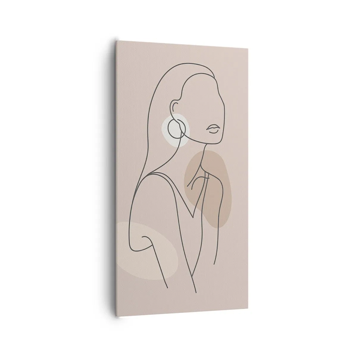 Obraz na plátně - Dívčí ikona - 65x120 cm