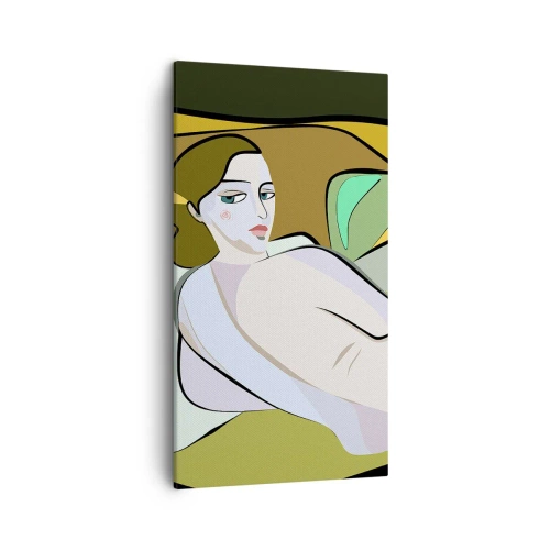Obraz na plátně - Intimní portrét - 45x80 cm
