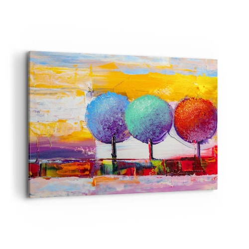 Obraz na plátně - Do třetice všeho dobrého - 100x70 cm