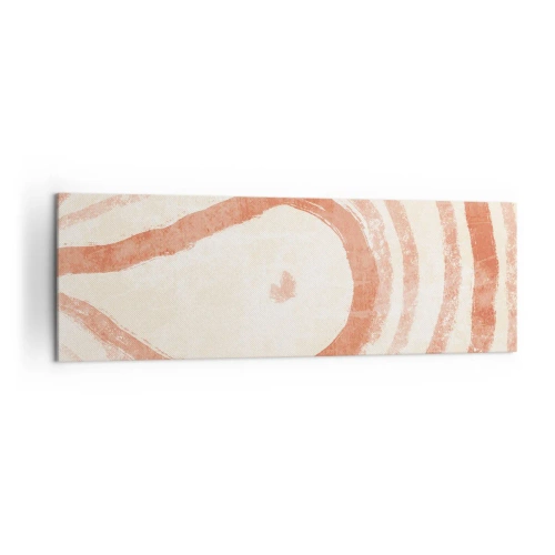 Obraz na plátně - Korálové kruhy – kompozice - 160x50 cm