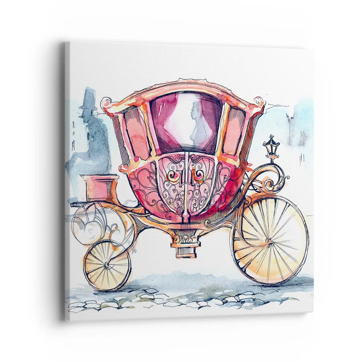 Obraz na plátně - Na svatbu nebo na ples? - 40x40 cm