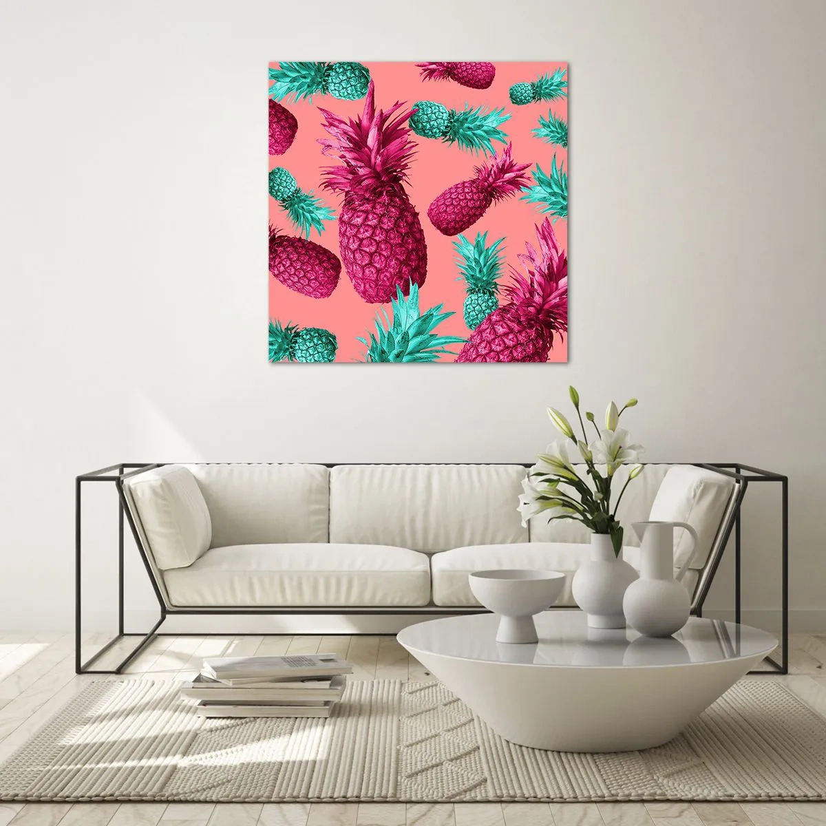 Obraz na skle - Svoboda je sladká - 60x60 cm