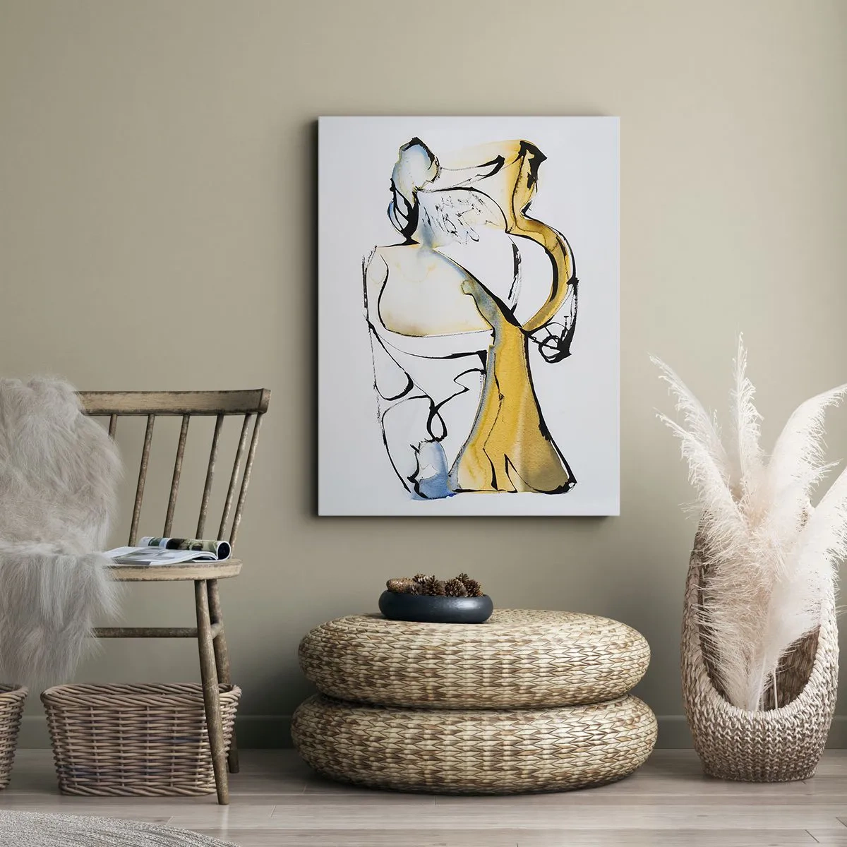 Obraz na plátně - Skleněná abstrakce - 70x100 cm