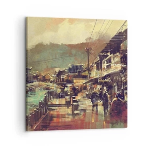 Obraz na plátně - Život jako bohatství šedi - 60x60 cm