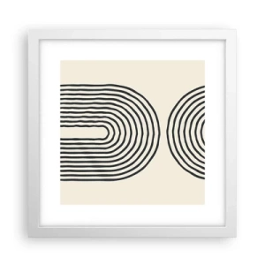 Plakát v bílém rámu - Již brzy… - 30x30 cm