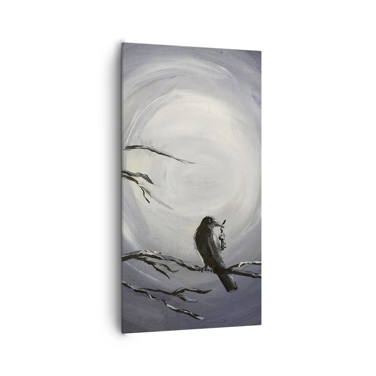 Obraz na plátně - Klíč k tajemství noci - 65x120 cm