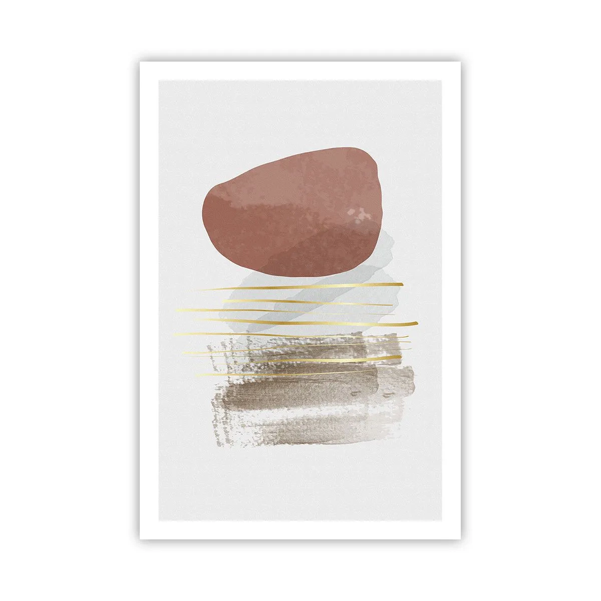 Plakát - Abstraktní kolonáda - 61x91 cm