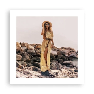 Plakát - Kouzlo kamenů - 40x40 cm