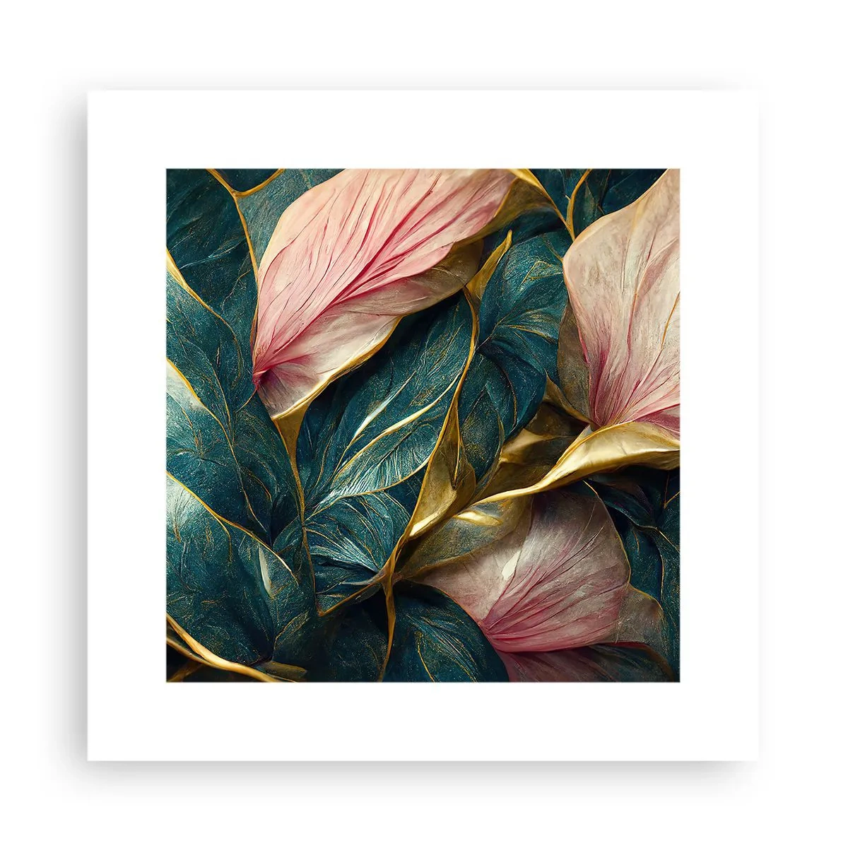 Plakát - Přirozená elegance a styl - 30x30 cm