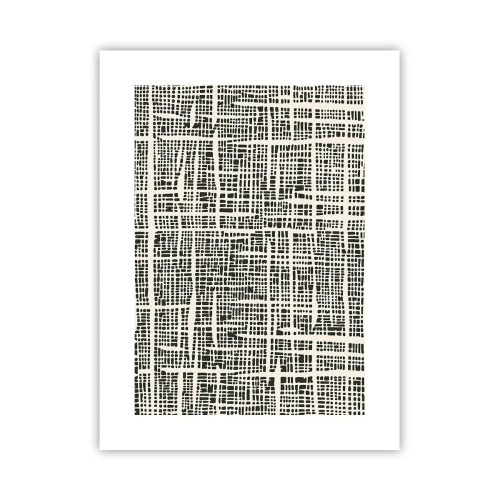 Plakát - Tkaná kompozice - 30x40 cm