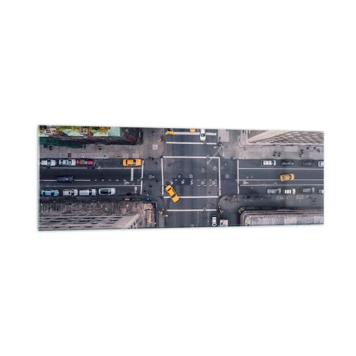 Obraz na skle - Snadná volba - 160x50 cm