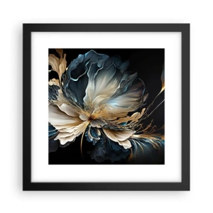Plakát v černém rámu - Pohádkový květ kapradí - 30x30 cm
