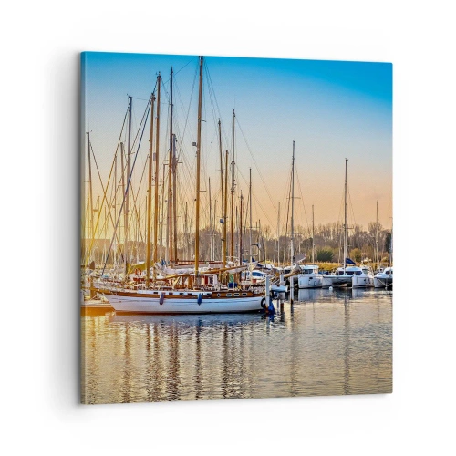 Obraz na plátně - Vítr musí taky spát - 60x60 cm