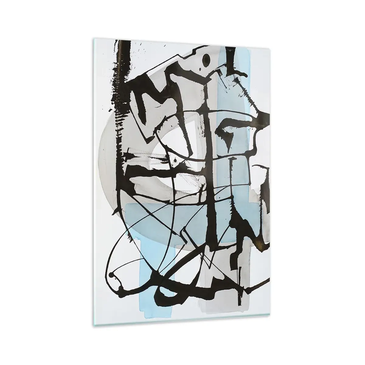 Obraz na skle - Přesto modrá - 80x120 cm