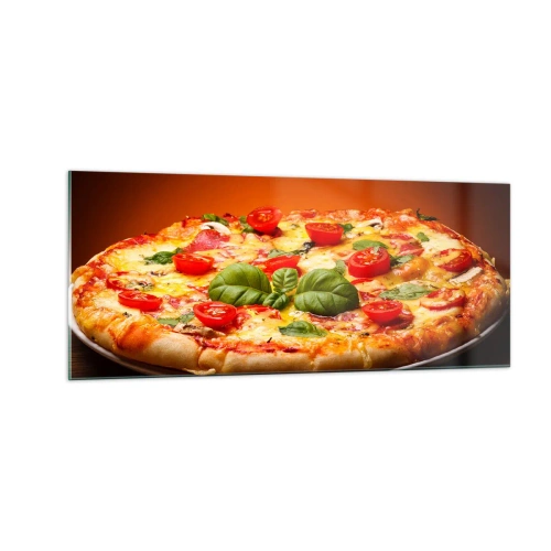 Obraz na skle - Mamma mia! - 100x40 cm