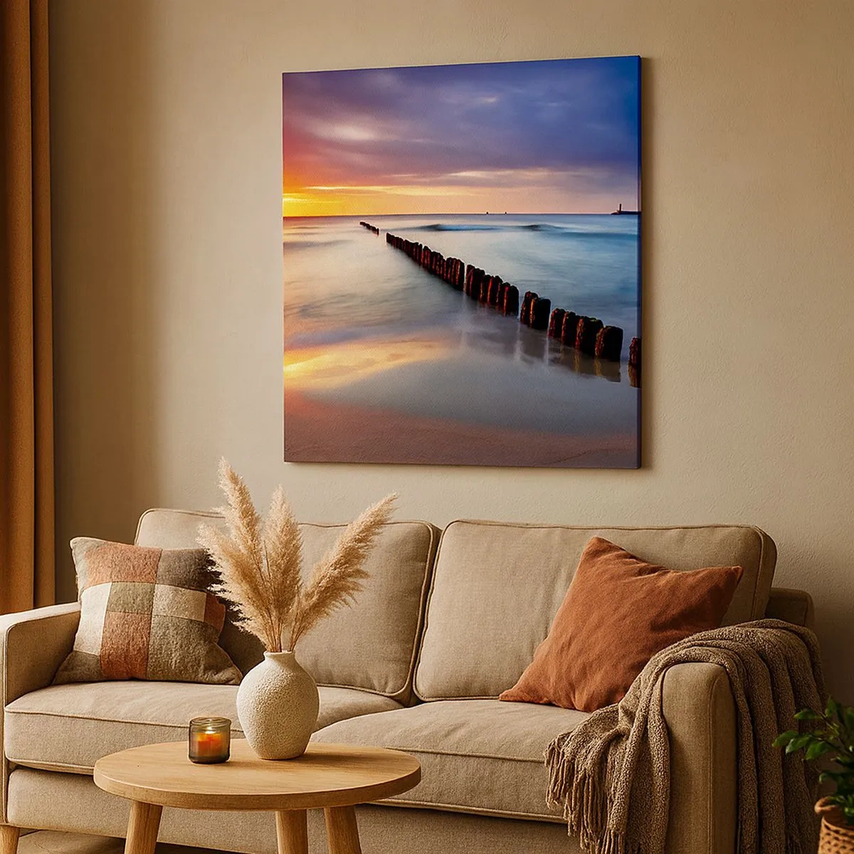 Obraz na plátně - Poslouchej ticho - 30x30 cm