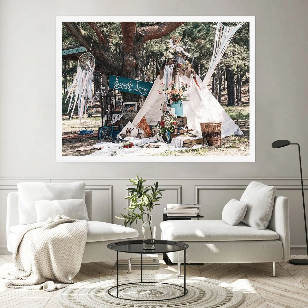 Plakát - Make love… - 100x70 cm
