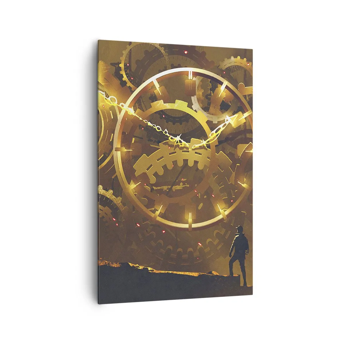 Obraz na plátně - U zdroje času - 80x120 cm