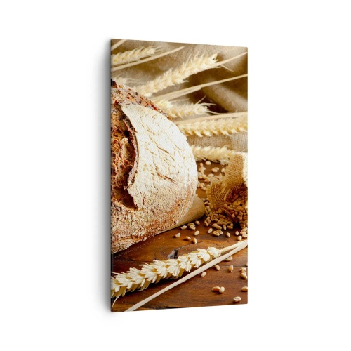 Obraz na plátně - Chutný, voňavý, křupavý - 45x80 cm