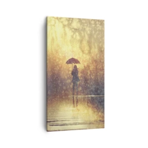 Obraz na plátně - Cítím, že se na mě někdo dívá - 45x80 cm