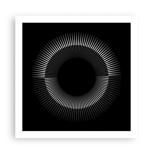 Plakát - Černé slunce - 60x60 cm