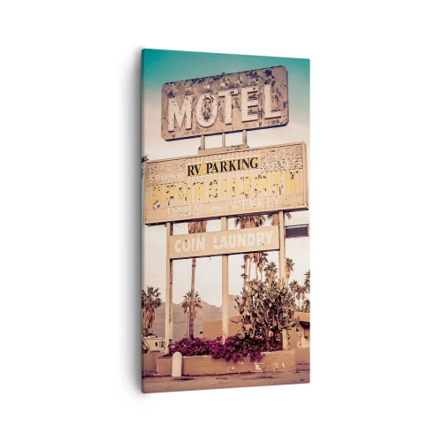 Obraz na plátně - Zde se zastavil čas - 55x100 cm