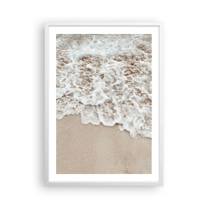 Plakát v bílém rámu - Hned se vrátím - 50x70 cm