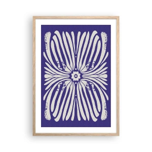 Plakát v rámu světlý dub - Etnické inspirace - 50x70 cm