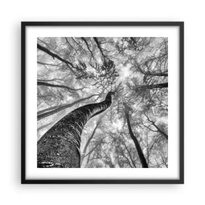 Plakát v černém rámu - Závod ke světlu - 50x50 cm