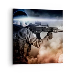 Obraz na plátně - Prostě hrdina - 70x70 cm