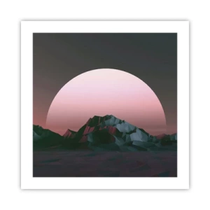 Plakát - V sousední galaxii - 50x50 cm