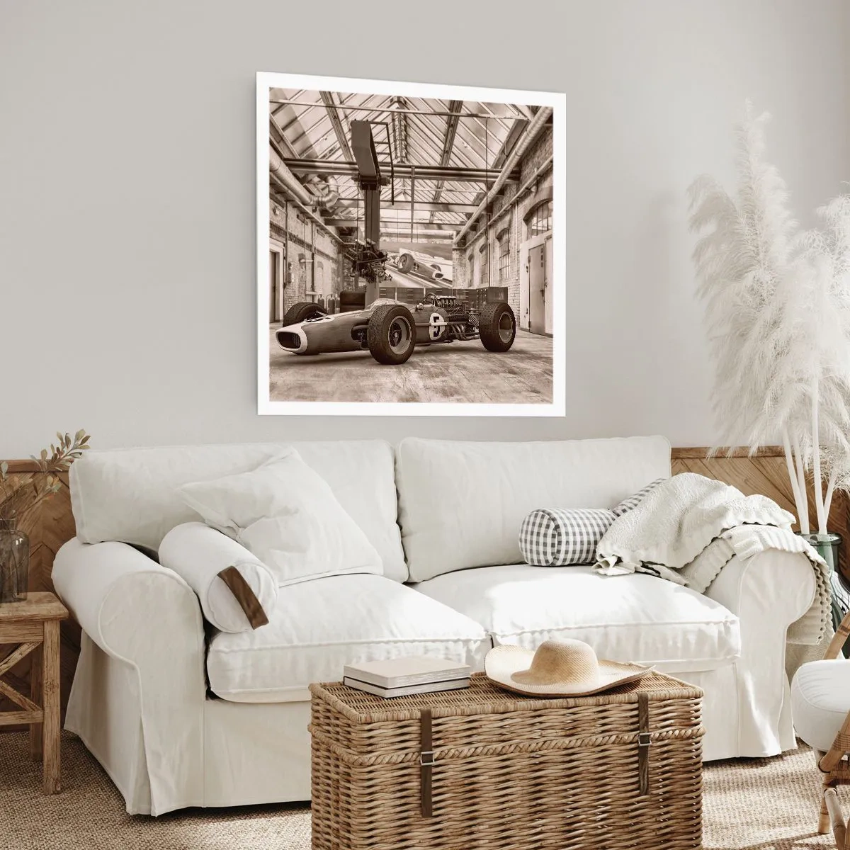 Plakát - Odpočinek vítěze - 40x40 cm