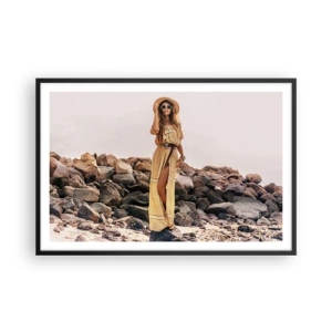 Plakát v černém rámu - Kouzlo kamenů - 91x61 cm