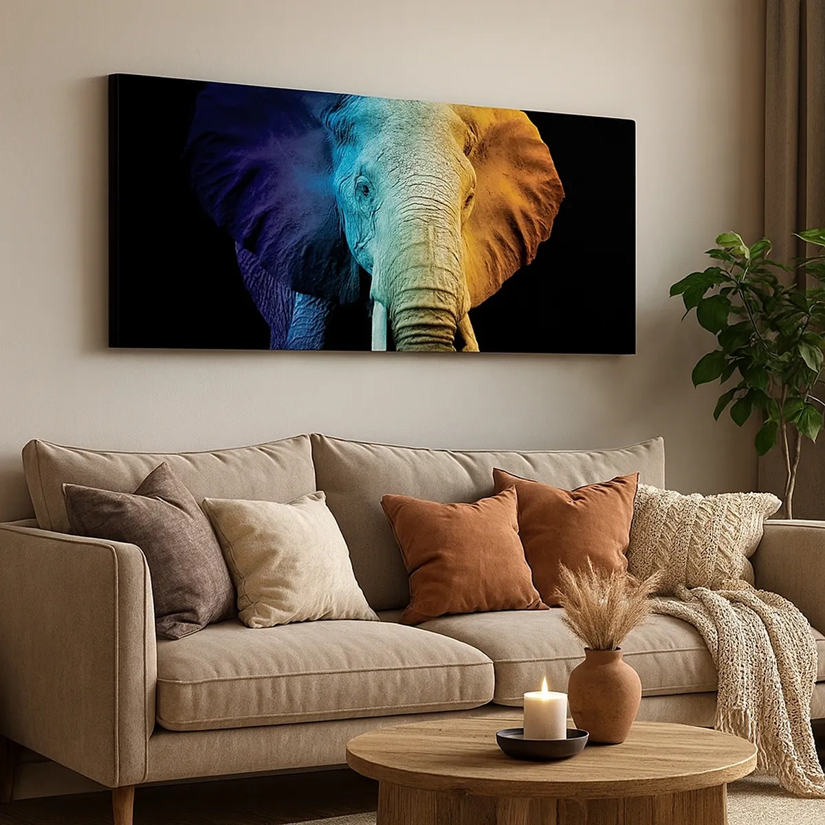 Obraz na plátně - Výstřední muž, ale ne podivín - 30x30 cm