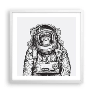 Plakát v bílém rámu - Alternativní vývoj - 50x50 cm