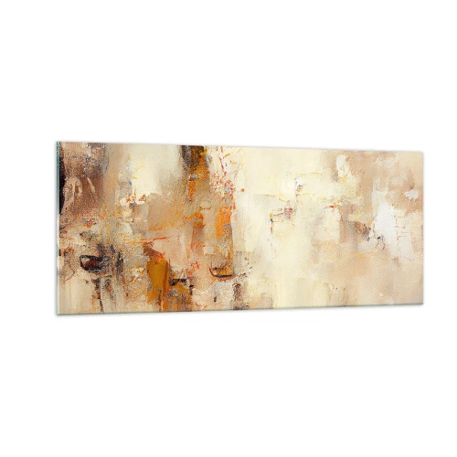 Obraz na skle - Duše jantaru - 100x40 cm