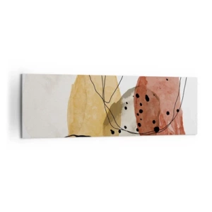 Obraz na plátně - Jako lehký, průzračný vzduch - 160x50 cm
