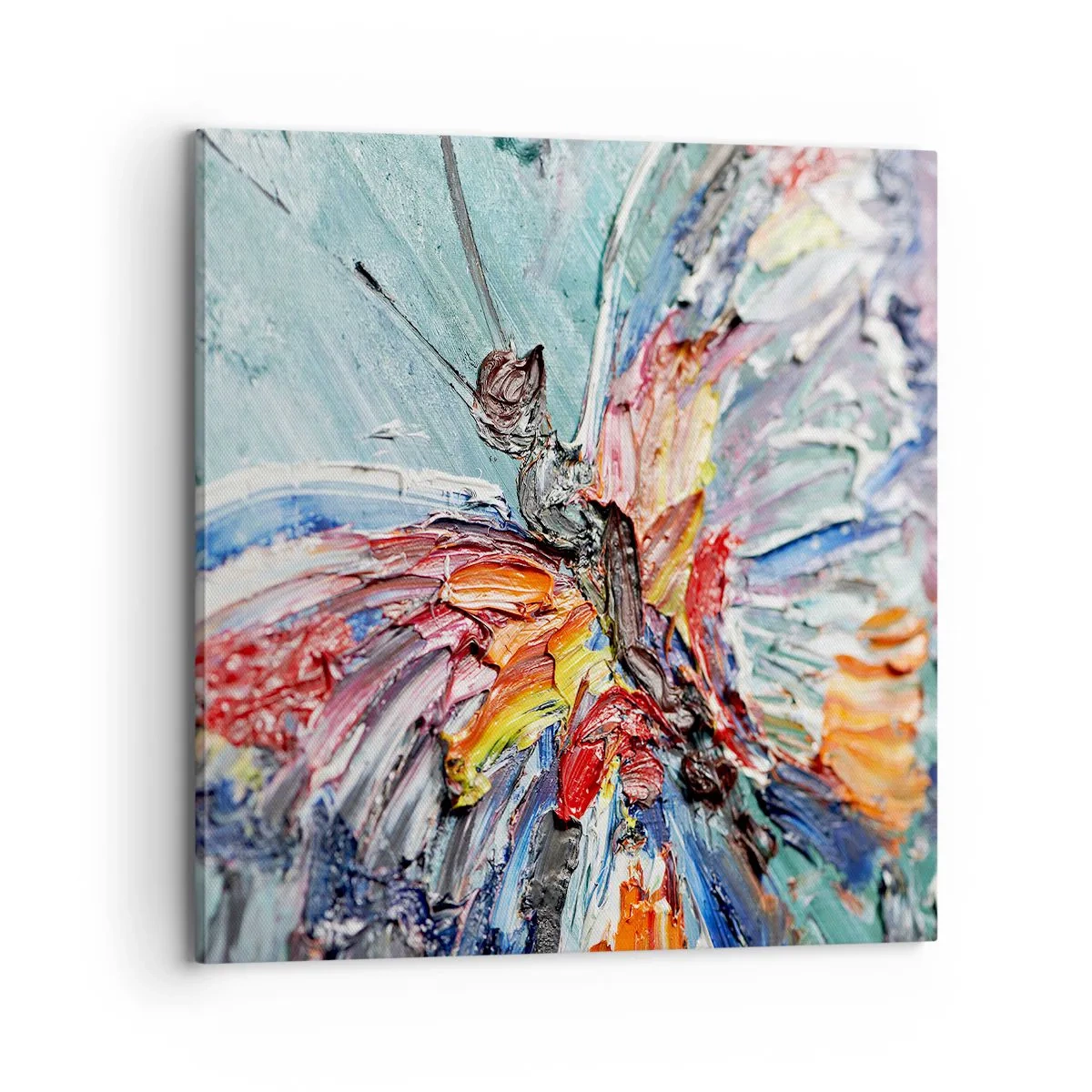 Obraz na plátně - Namalovaný přírodou - 70x70 cm