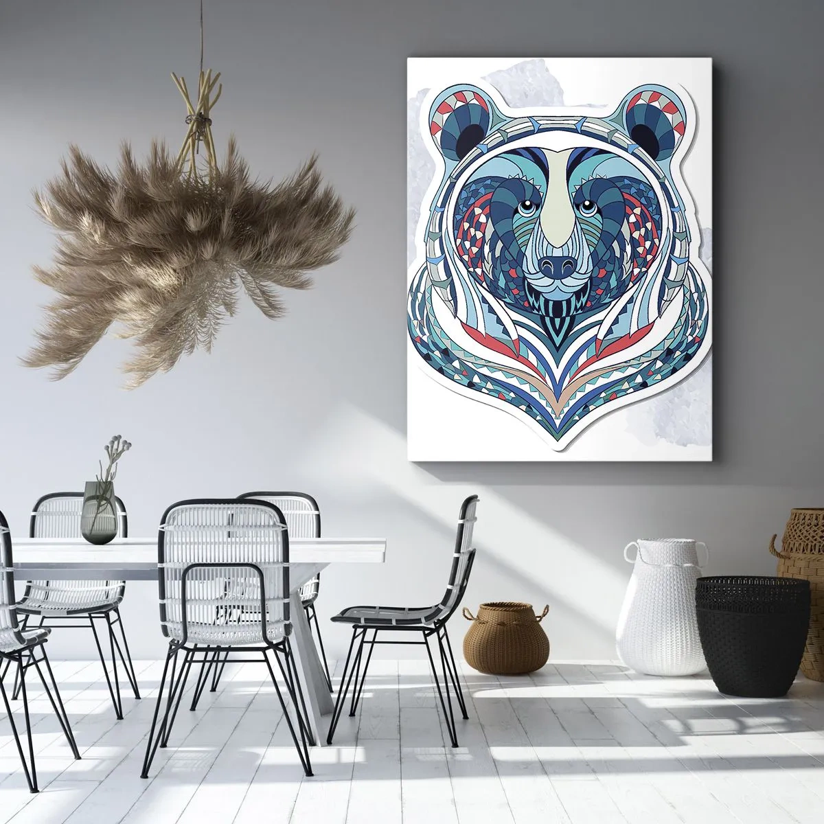 Obraz na plátně - Eviva Grenlandia! - 70x100 cm