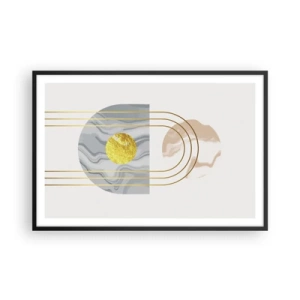 Plakát v černém rámu - Jas a zářivost - 91x61 cm