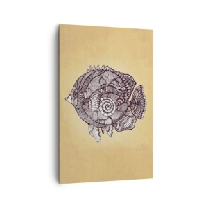 Obraz na plátně - Z oceánu ornamentů - 80x120 cm