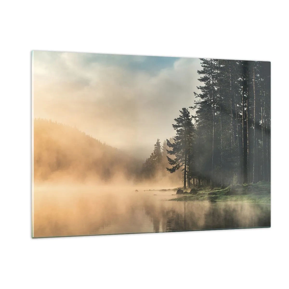 Obraz na skle - Zrození dne - 120x80 cm
