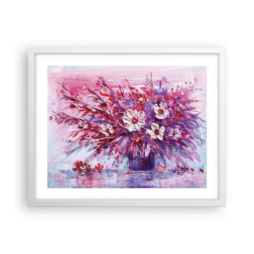 Plakát v bílém rámu - Nevinnost a vášeň - 50x40 cm